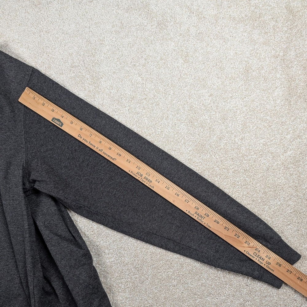 Carhartt Shirt Mens LT Gray Loose‎ Fit Long Sleeve Logo Spell Out TK0231-M - Picture 7 of 10